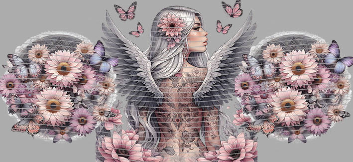 16oz Sunflower Girl-SU-244